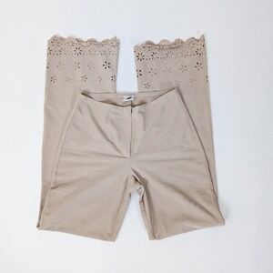 *Free with Purchase* Y2K Le Chateau Faux Suede Pants Mid Low Rise Flare